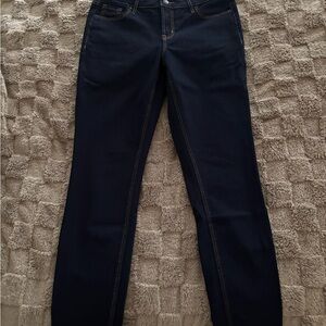 Old Navy Dark Blue Straight Leg Jeans